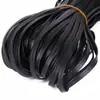 Tira de Cuero PU de 5 mm 80% de descuento Cordón de Cuero de Piel de Oveja Sintética Tira de Borde Plegado Cadena DIY Banda de Borde Banda para Collar Decoración de Ropa