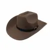 Sombrero de Paja con Borde Ondulado Parte Superior Paralela Banda Clásica Sombrero de Paja Cuerda Ajustable a Prueba de Viento Sombrero de Paja con Borde Grande para el Sol