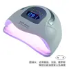 Lâmpada de Fototerapia para Unhas de Alta Potência Secagem Rápida de Esmalte Máquina de Fototerapia para Unhas Lâmpada de Cura com Fonte de Luz Dupla Máxima Máquina de Unhas