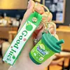 2026 Llavero Creativo de Casa Feliz Gordo de Dibujos Animados Colgante Exquisito para Mochila para Estudiantes Hombres y Mujeres Regalo de Regreso a Clases