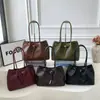 Cross2026 Bolso Tote Tejido Nuevo de Otoño para Mujer de Gran Capacidad con un Solo Hombro Bolso Simple de Moda para el Trabajo Bolso de Mano