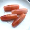 Patrón de Jade Imitación Gradiente Dos Tonos Forma Especial Agujero Grande Material de Cuentas Ovaladas Plástico Acrílico