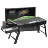 Novo forno retangular multi-funcional de carbono para exterior, forno de carvão dobrável e portátil para churrasco, presente, atacado