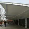 Fábrica de Cocheras Personalizadas para Fabricantes Estructura de Membrana al Aire Libre para Comunidades Cobertizo de Estacionamiento Toldo para Automóviles y Bicicletas al Aire Libre