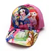 Gorra de red Spiderman Ultraman para niños transfronteriza gorra de béisbol de dibujos animados princess europea y americana sombrero de sol transpirable