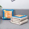 Colcha con Almohada de Logo Personalizado, Multifuncional de Doble Propósito Dos en Uno para Cojín de Coche y Sofá, Colcha con Almohada de Regalo Publicitario