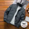 Chamarra de Plumón para Hombre Enbu Invierno Cálida Plumón de Pato Blanco Casual de Negocios Versátil Chaqueta de Béisbol Marca de Moda Chaqueta Acolchada Ropa de Abrigo