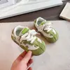 Zapatillas deportivas infantiles estilo coreano, nuevos modelos de primavera y verano, zapatillas de entrenamiento alemanas para niñas, zapatillas casuales de malla transpirable para niños, zapatos para bebé