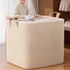 Bolsa de almacenamiento de gran capacidad ropa edredón bolsa de almacenamiento para armario mudanza sala de estar dormitorio edredón organizador cesta de almacenamiento
