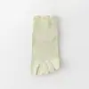 Calcetines de algodón, calcetines cortos deportivos, calcetines antibacterianos para mujer, calcetines de cinco dedos, malla transpirable, color liso, calcetines tipo tobillero resistentes al olor