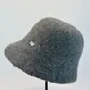 Chapéu de Pescador de Pelúcia de Alta Qualidade para Outono e Inverno, Quente, à Prova de Vento, com Aba Irregular, Versátil, Casual, Estilo Balde