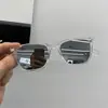Lentes de Sol de Caja Pequeña para Mujer Modernos Personalizados Retro Estilo Coreano Nuevo Estilo Lentes de Sol para Mujer Cara Redonda Celebridad Cibernética Cara Sencilla Adelgazantes