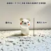 Adornos de Gato Lindos de Vidrio Hechos a Mano Gatito Mini Estilo Japonés Simulación Realista Lindos Puros Hechos a Mano Mayoreo