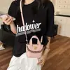 Bolsa Saco Estampada Fofa para Mulheres Verão 2026 Acabamento em Renda Alça Única Transversal para Meninas Uso Diário Super Popular