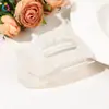 Pinza Elegante de Acetato de Gama Alta Semi-Circular con Diseño de Arco Creativo Pinza para el Cabello Flexible Pinza Tiburón para Cola de Caballo para Mujeres