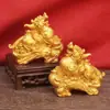 Casa de Pueblo Zhaocai Fábrica Pi Xiu Venta al por mayor Adornos Pi Xiu de Metal Tienda Pi Qiu Compañía Zhaocai Hogar Industria Sólida Regalos