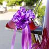 Cinta de flores para decoración de bodas, arreglo de manija de puerta de coche para bodas, bola de flores, decoración de bodas, accesorios para habitación de bodas, bola de flores