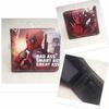 Cartera Corta de Deadpool Mercancía de Marvel Superhéroe de los Vengadores Billetera de Monedas de PU