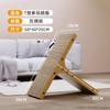 Tabla Rascadora para Gatos en Forma de L, Resistente al Desgaste, Vertical, Juguetes y Suministros para Gatos que No Sueltan Pelo, Cama para Gatos, Rascador de Cartón Corrugado Integrado, Extra Grande