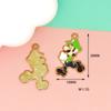 Super Mario DIY Acessórios Cogumelo Pontos de Interrogação Dinossauro Ovo Chaveiro Pingente Colar Pingente Feito à Mão