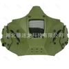 Máscara de Guerreiro de Ferro Tática Multifuncional Combinação de Módulos Meia-Face Acessórios para Capacete Rápido Meia-Face