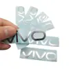 Etiquetas de Níquel Metálico, Etiquetas Personalizadas para Electrodomésticos, Etiquetas con Logo para Cajas de Empaque, Etiquetas de Metal Oxidado Resistentes a la Corrosión de Níquel Puro