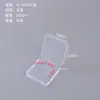 Caja Plástica Transparente Cuadrada Plana de Alta Calidad para Almacenamiento de Piezas, Ferretería, Accesorios, Insignias, Tarjetas - Amazon Transfronterizo 1.5