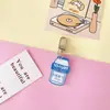Chaveiro de Urso Coração Girly Japonês e Coreano Celeb da Internet Coelho Desenho Animado Fofo Pingente de Bolsa Pingente de Conjunto de Fones de Ouvido Simples