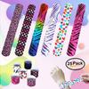 Directo de fábrica Amazon nuevo anillo de resorte no infractor anillo de clip pulsera color infantil banda para la muñeca venta al por mayor