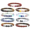 Amazon Pulsera de Piedra de Ocho Planetas para Hombre con Cuentas Piedra Ojo de Tigre Pulsera de Saturno Cielo Estrellado Universo Joyería del Cielo Estrellado
