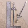Colgantes de Arma de Aleación Vintage, Espadas, Hachas, Varios Colgantes, Pulseras Hechas a Mano para DIY, Collares, Pendientes, Materiales y Accesorios