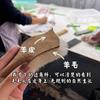Botas de Nieve Henan Sanpo para Mujer, Botas de Nieve Cortas Integradas de Cuero y Piel, Zapatos Cálidos de Algodón con Suela Plana y Forro de Lana para Hombre en Invierno