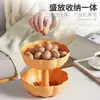 Plato Creativo de Frutas Secas, Bonita Charola de Frutas de Doble Capa para Uso Doméstico, Caja de Frutas, Artículos de Año Nuevo, Calabaza, Popular en Redes Sociales, Año Nuevo Chino