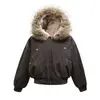 Chaqueta de Algodón Estilo Americano, Parka Zuo Shan Diao, Nueva Casual Corta de Algodón para Hombre y Mujer Invierno 2025, Moderna