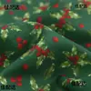 Tecido Roupa Infantil Material Biscoito Tecido de Cama Fundo Produção Cena de Morango Tecido Estampado Natal Desenho Animado
