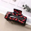 Estilo INS clip de garra negro corazón rojo tamaño grande firme moño de pelo clip de tiburón dulce nicho versátil clip para el pelo de chica