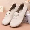 Novos Sapatos de Pano Estilo Antigo de Pequim 2025, Sapatos Casuais Confortáveis e Antiderrapantes para Mulheres de Meia-Idade e Idosos, Solas Macias Que Não Cansam os Pés, Sapatos de Mãe