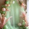 Arco de Boda Estilo Francés, Cortinas de Boda, Gasa de Malla, Decoración de Lugar de Fiesta de Boda al Aire Libre, Gasa Decorativa