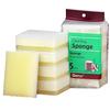 Esponja de Lufa para Lavar Platos de Tres Capas, Esponja de Limpieza de Doble Cara, Estropajo, Paño para Lavar Platos, Cepillo para Lavar Platos de Cocina, Bloque de Esponja para Ollas
