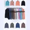 Sudadera Sto Stone de cuello redondo, forrada de forro polar, básica, color liso, manga larga, para otoño e invierno, para hombre y mujer, versátil, Island Stone