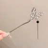 Grampo de Cabelo Estilo Chinês Novo para Meninas, Grampo de Cabelo Tradicional Hanfu com Borla, Acessório de Cabelo de Alta Qualidade para Penteados Presos, Adorno de Cabeça Xiuhe, Ornamentos Tradicionais Chineses