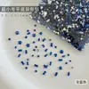 Mini pedrería para uñas de fondo plano y forma única, incluyendo diseños de corazón, ojo de caballo y mariposa, para decoración y embellecimiento de uñas; un producto popular transfronterizo