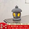 Linterna de Piedra Adorno de Paisaje Micro Paisaje Acuario Bonsái Decoración Japonesa Estilo Antiguo Linterna de Piedra en Miniatura Mini Adorno