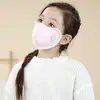 Mascarillas Infantiles Algodón Otoño e Invierno Protección Exterior contra el Frío y Calidez Engrosadas para Bebés Niños Niñas Protección Facial Linda Transpirables Mascarillas de Dibujos Animados