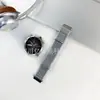 Adecuado para correas de reloj Huawei, Xiaomi y Samsung, correa de nailon de dos secciones transpirable con sensación de nube de cabeza plana, popular en plataformas de comercio electrónico