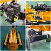 Fábrica de Origem Divisora de Lenha por Tração 6,5 HP Divisora de Lenha Combustível Divisora de Lenha Hidráulica com Rodas