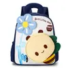 Linda Abejita Flor Mochila Escolar Infantil Dibujos Animados Jardín de Infancia Mochila Pequeña Mochila para Niños y Niñas de Clase Media y Alta