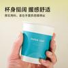 Vaso de papel desechable para el hogar, vaso para bebidas calientes, taza de té para supermercado, oficina comercial, 100 una generación de cabello
