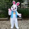 Nuevo Disfraz de Muñeco de Dibujos Animados Conejo de Pascua Día del Niño Conejito Blanco Animales del Zoo Disfraz para Actuación en Escenario Venta al por Mayor