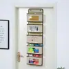 Bolsa de almacenamiento colgante de cinco capas mejorada para puerta de Amazon, gran capacidad, para el hogar y el dormitorio, organizador colgante